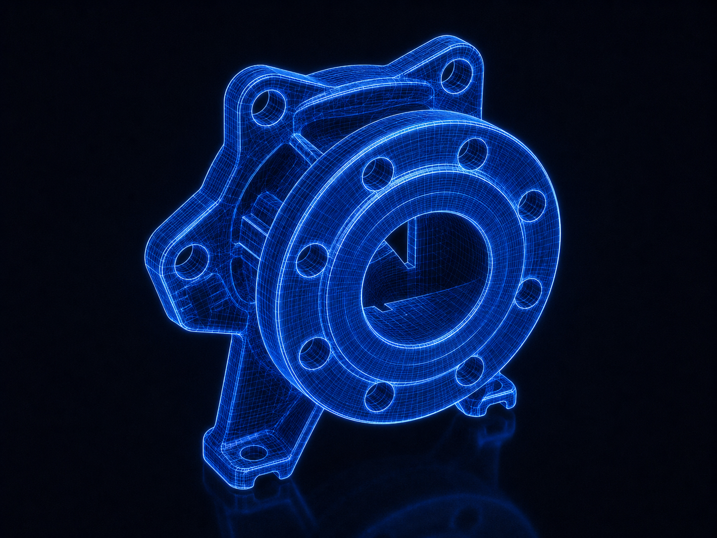 PHOTO: pump and valve castings