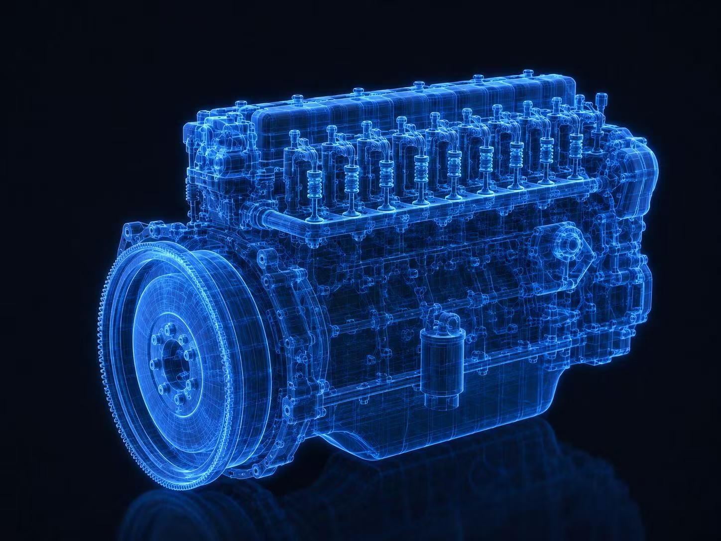PHOTO: engine components